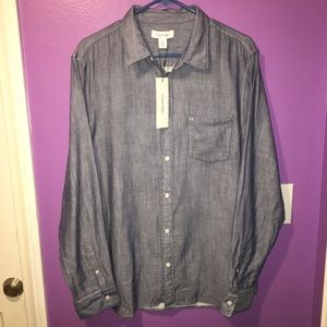 Calvin Klein Button Down Long Sleeve L